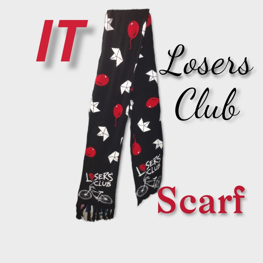IT Losers Club Black And Red Scarf❗Last Chance To Buy‼️
